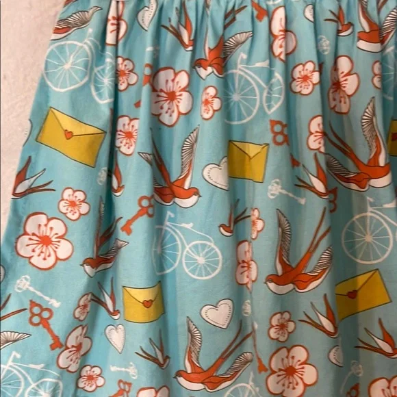 Matilda Jane Colorful Floral Layered Dress - Picture 3 of 9